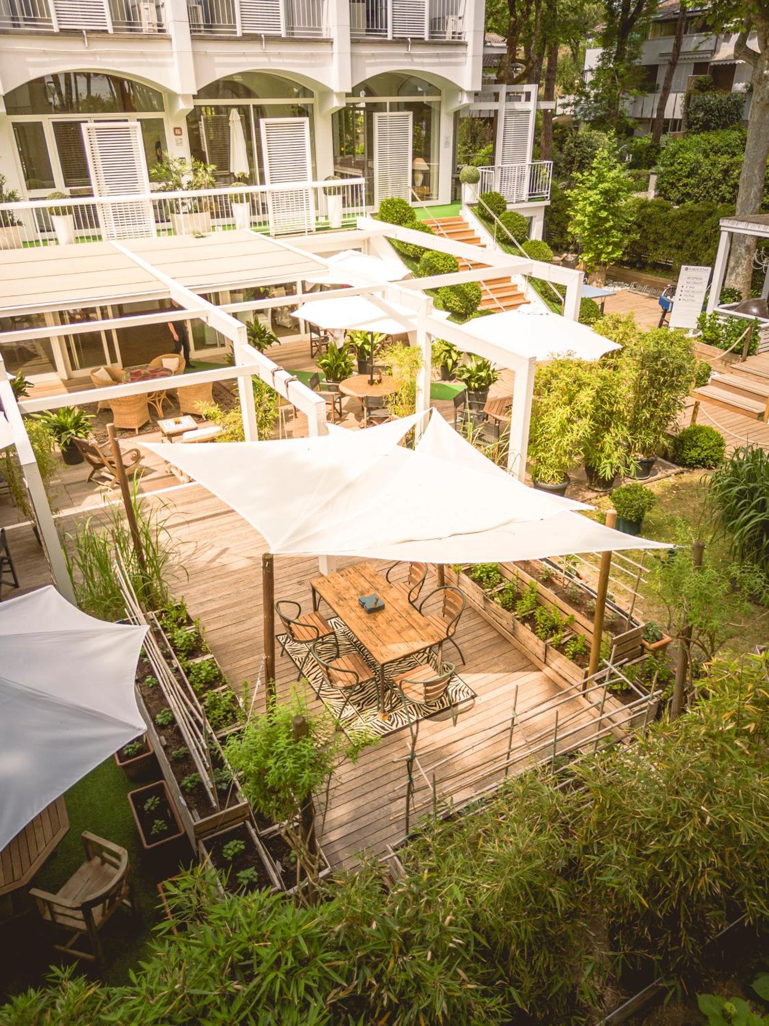 Hotel Saraceno Resort With Private Beach Milano Marittima Eksteriør bilde