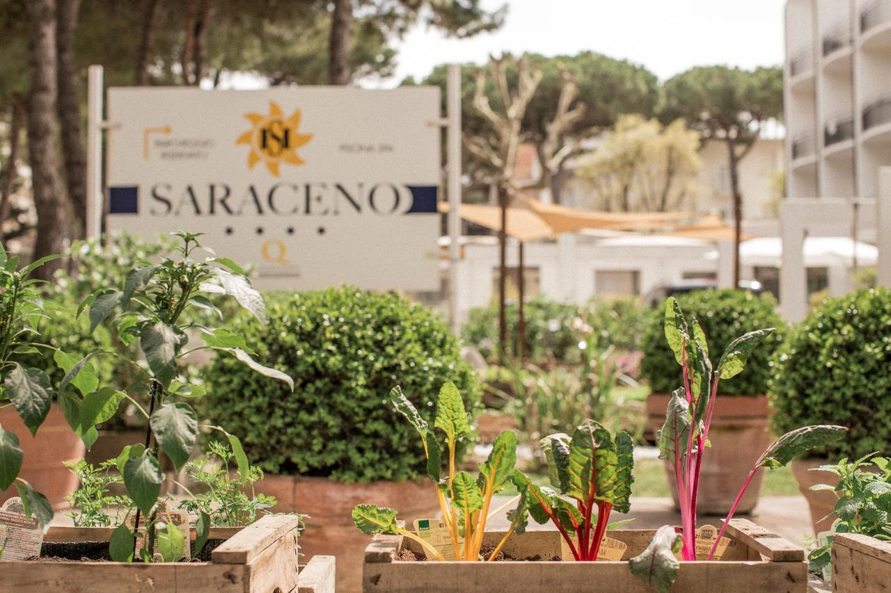Hotel Saraceno Resort With Private Beach Milano Marittima Eksteriør bilde
