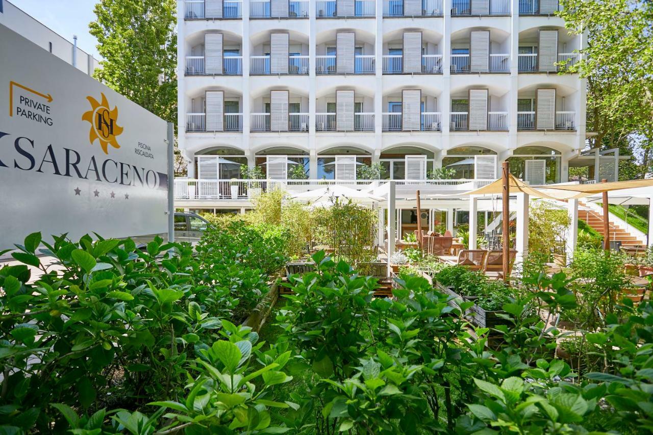 Hotel Saraceno Resort With Private Beach Milano Marittima Eksteriør bilde