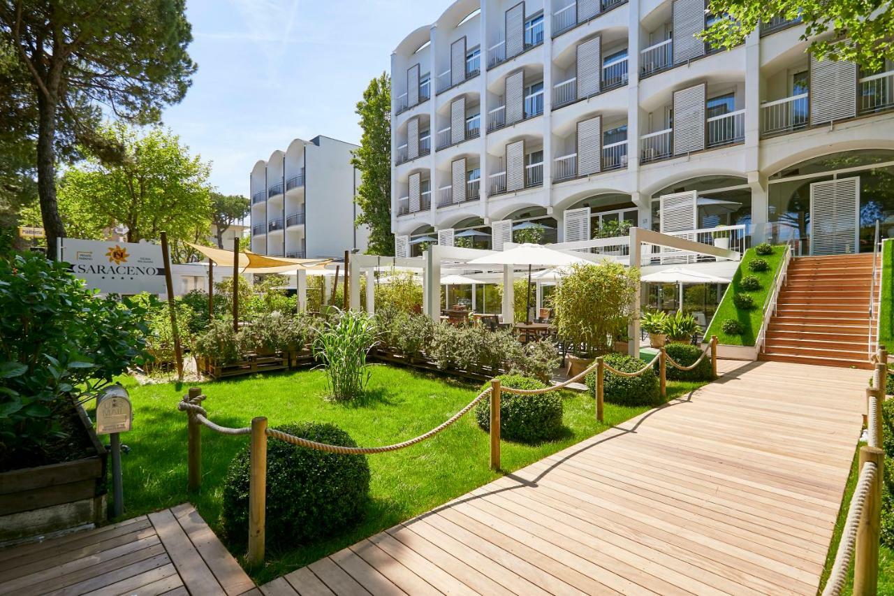 Hotel Saraceno Resort With Private Beach Milano Marittima Eksteriør bilde